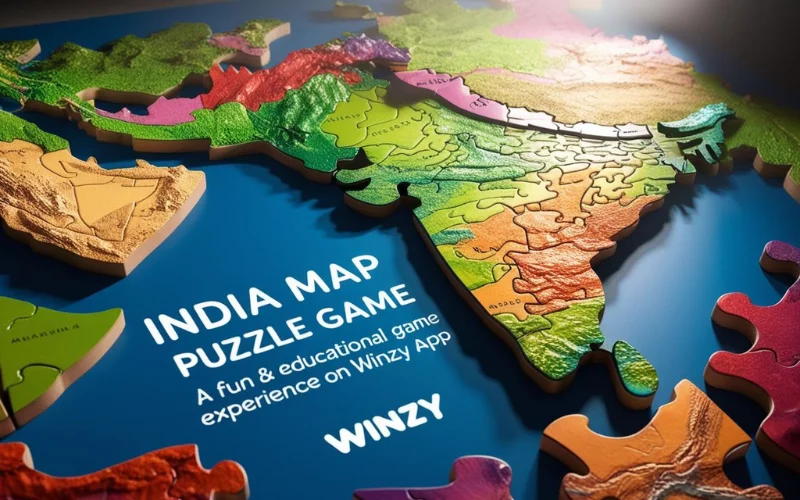 India Map Puzzle Game